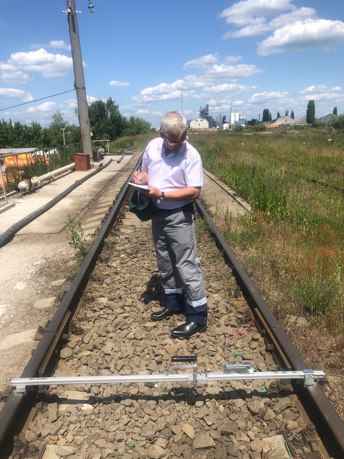 Техническое диагностирование ЖД путей не общего пользования